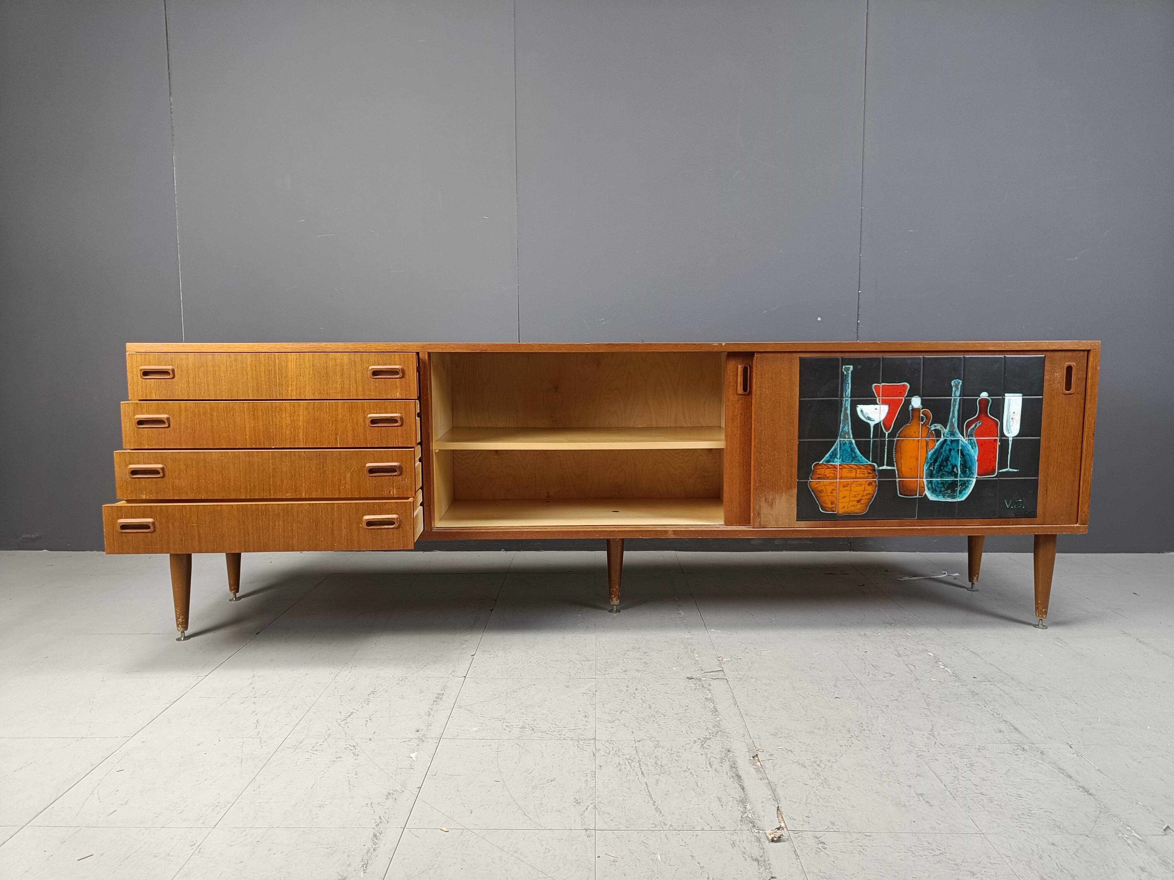 Mid century Belgian sideboard, 1960s