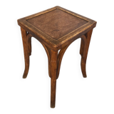 Old Baumann style bistro stool in wood