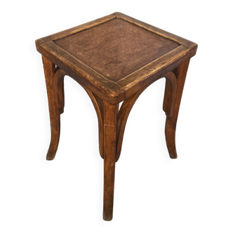 Old Baumann style bistro stool in wood