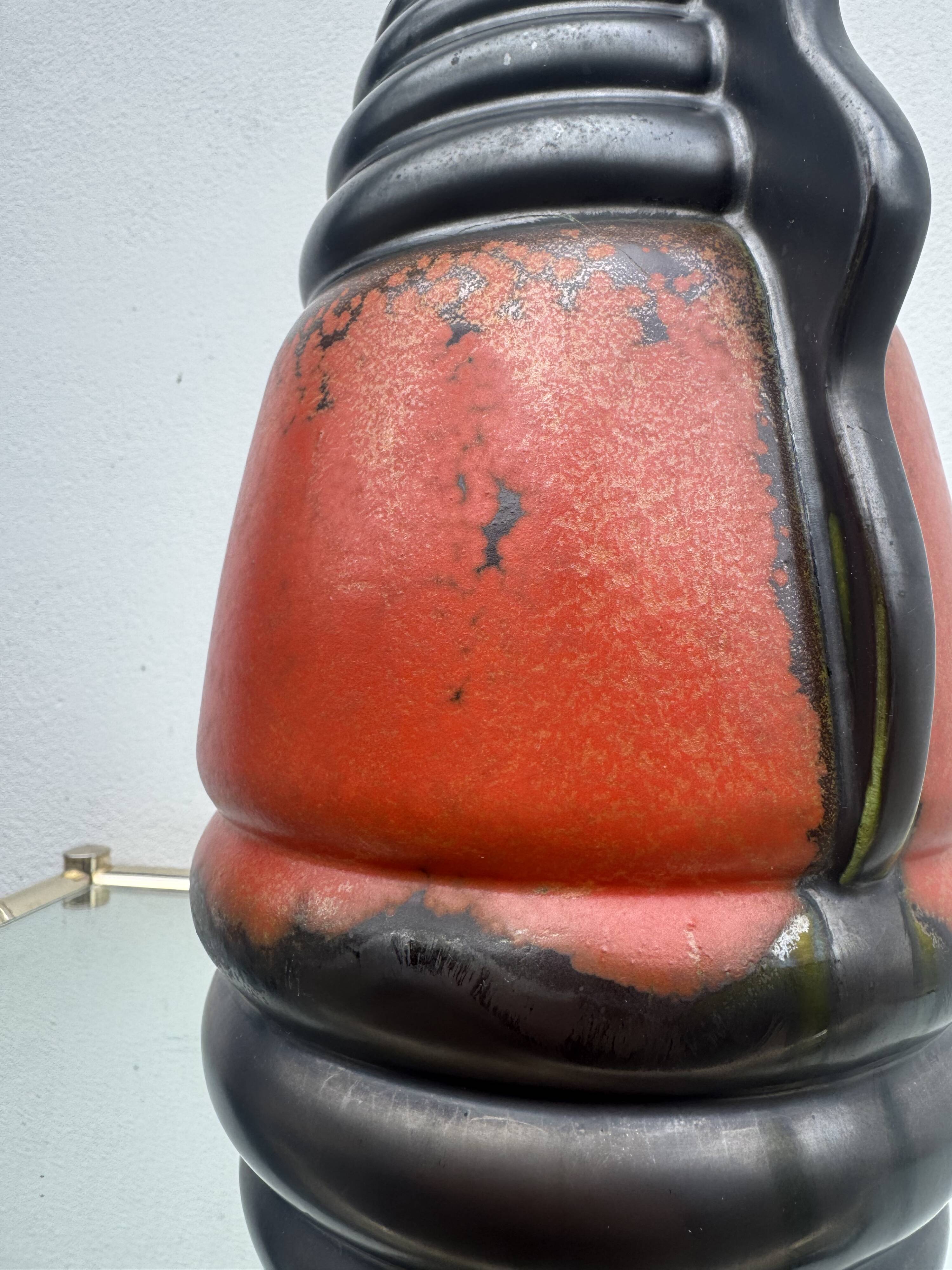 Art Deco ceramic vase Fives Lille