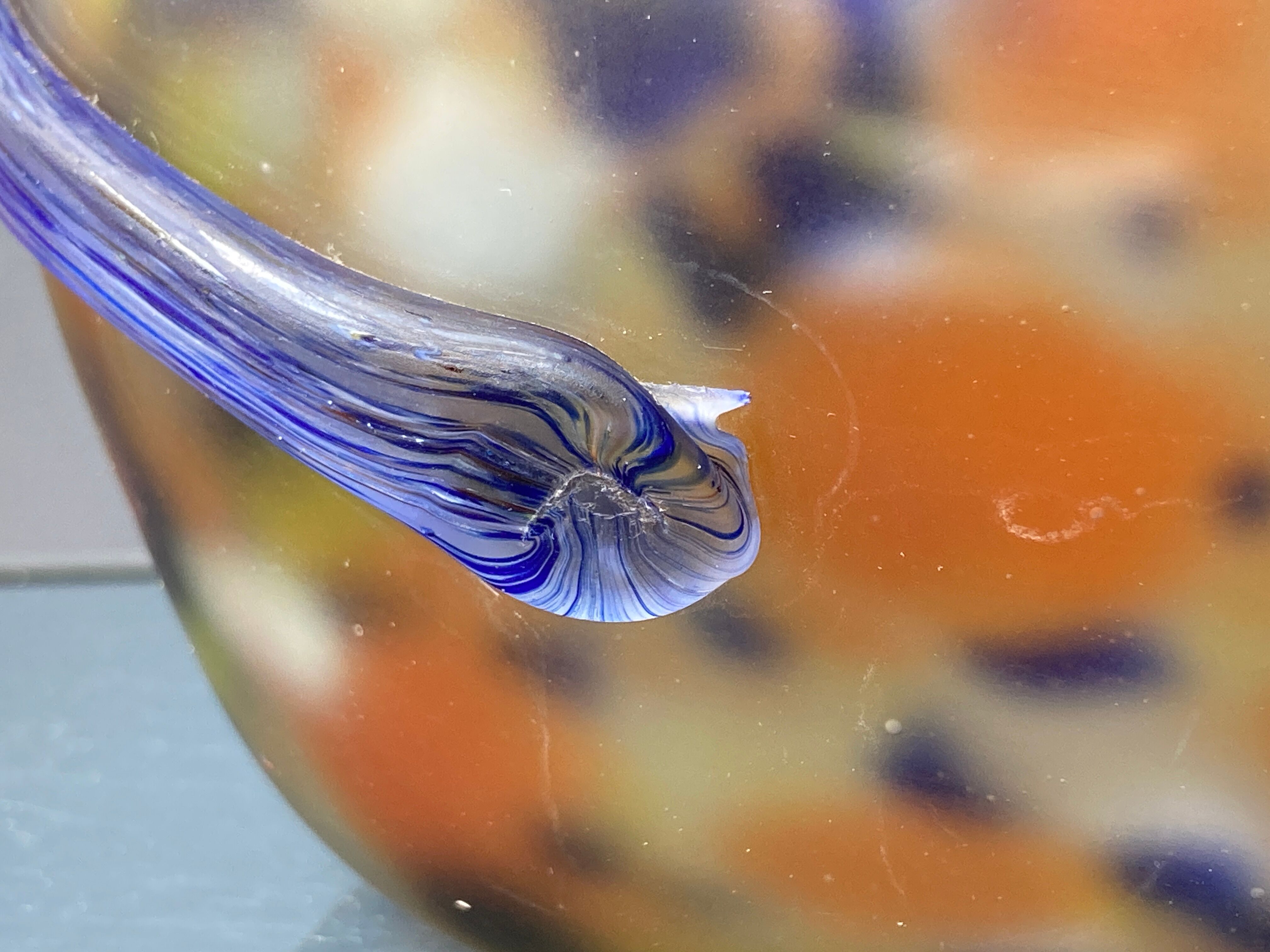 Art Deco vase in glass paste - Muller Frères Luneville