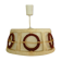 Scandinavian GDR wool en wooden hanging