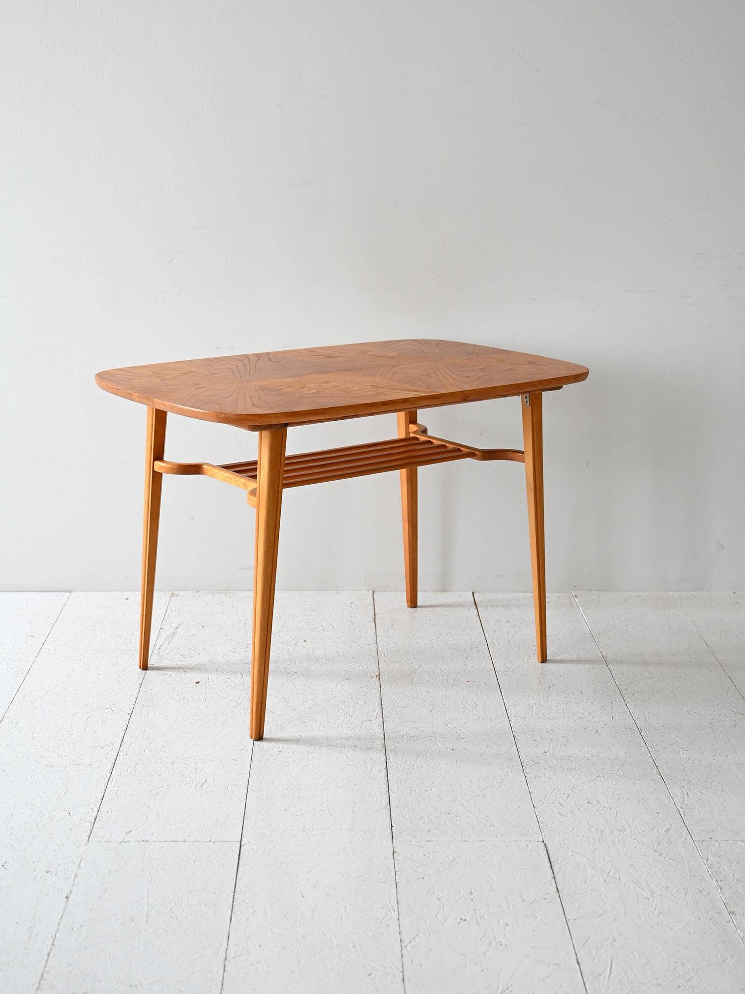 1960s Scandinavian coffee table in ash and beech