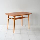 1960s Scandinavian coffee table in ash and beech