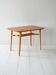 Table basse scandinave des années 1960 en frêne et hêtre