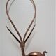Gazelle antelope brass
