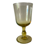 Grand verre à pied en cristal ouraline