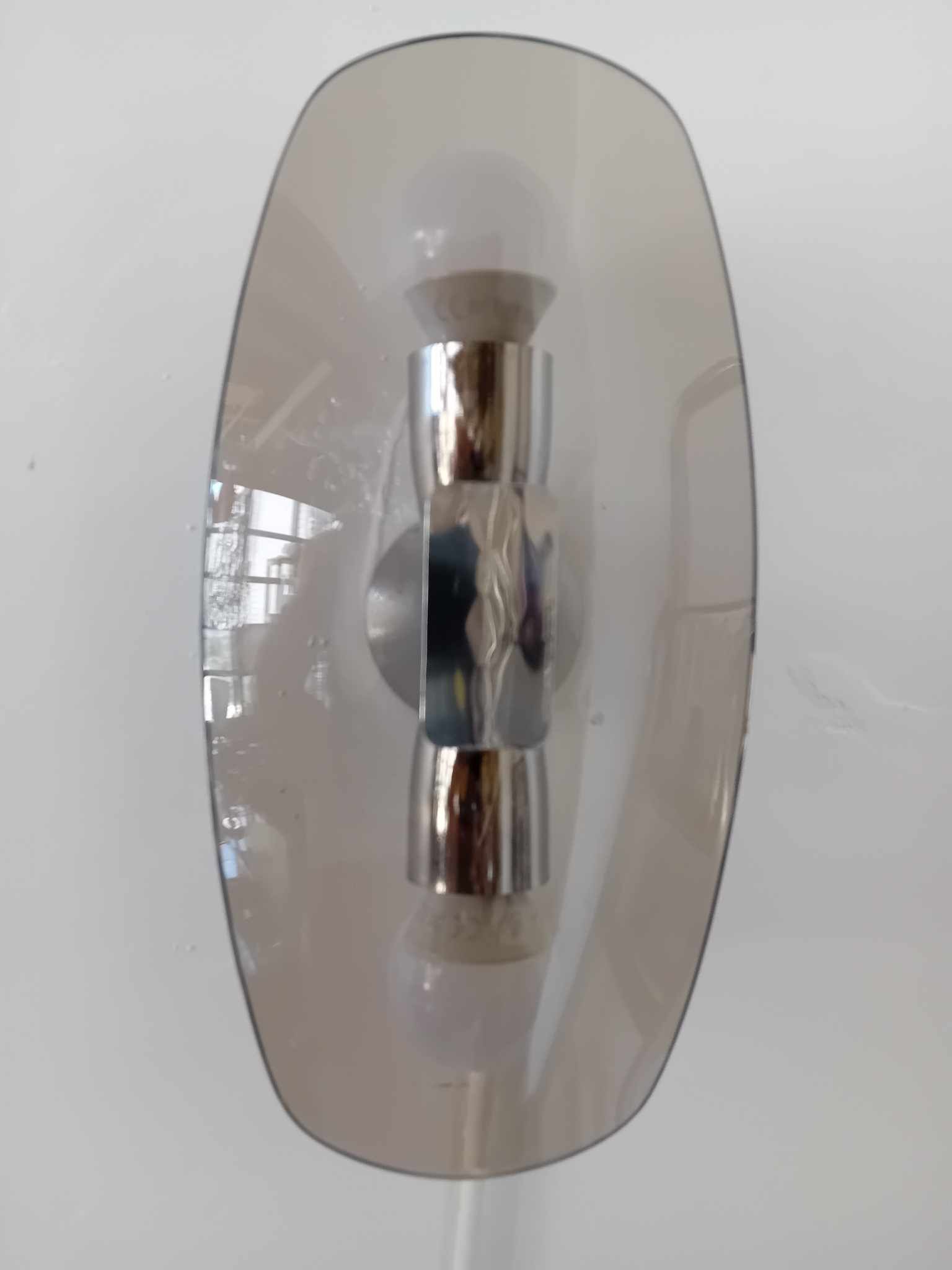 Pair of wall lamps murano 70s