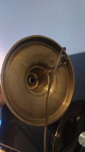 Floor lamp Table lamp signed Malabert house 1930 Art Deco DLG rings Quinet