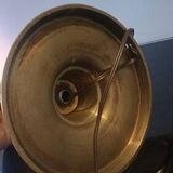 Floor lamp Table lamp signed Malabert house 1930 Art Deco DLG rings Quinet