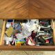60s 70s teak sewing box sewing table utensilio coffee table mid century 60s