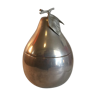 Freddotherm silver metal pear