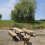 Ensemble table de ferme