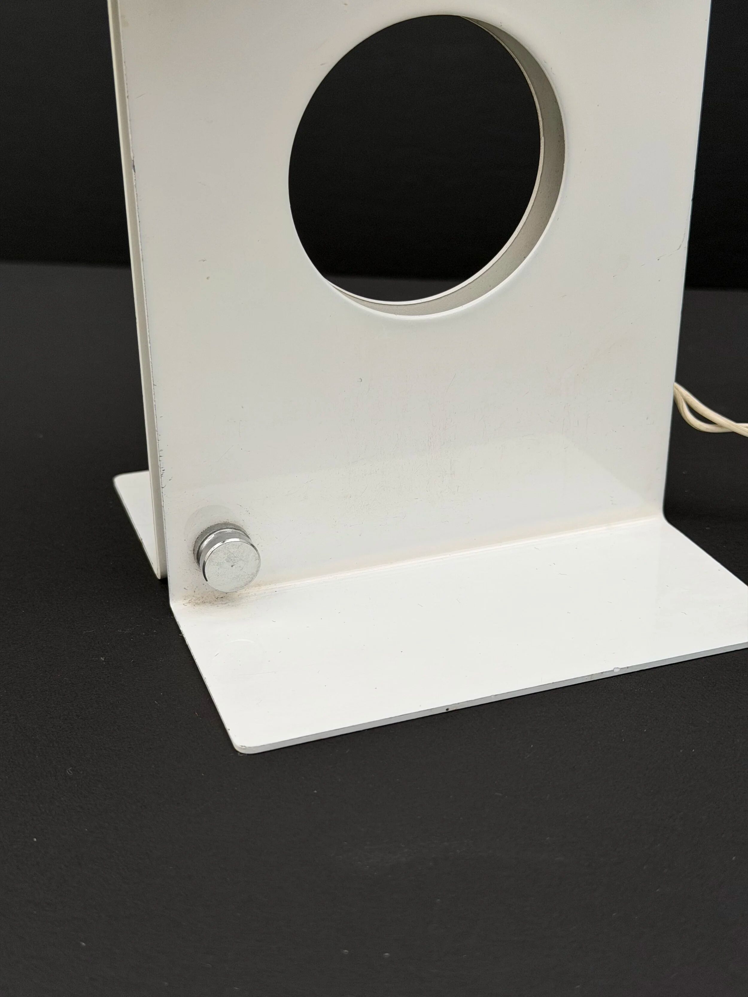 STILNOVO FILAB lamp in metal and chrome, Italy 1970