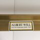 Bed gold brass