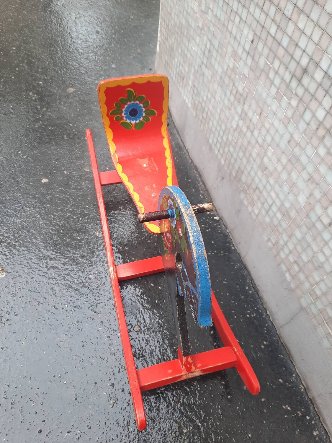 Vintage rocking horse