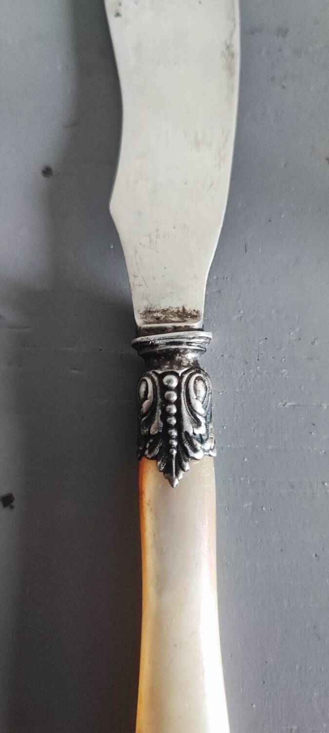 Silver butter knife