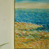 Coastal landscape by Gunnar Ingemar Erixon, 1992