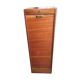 Wooden curtain filing cabinet, good general condition some traces of wear.