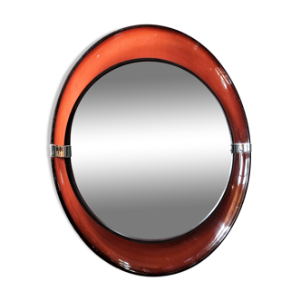 Vintage oval mirror from the 70s