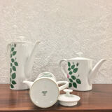 Arzberg chocolate coffee trio of teapots