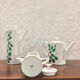 Arzberg chocolate coffee trio of teapots