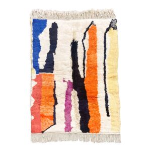 Tapis berbère marocain contemporain