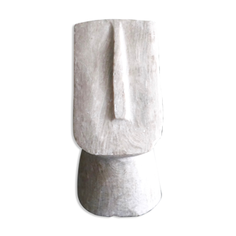 Cycladic bust in marble, 70s