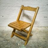Chaise pliante pour enfant ou poupée