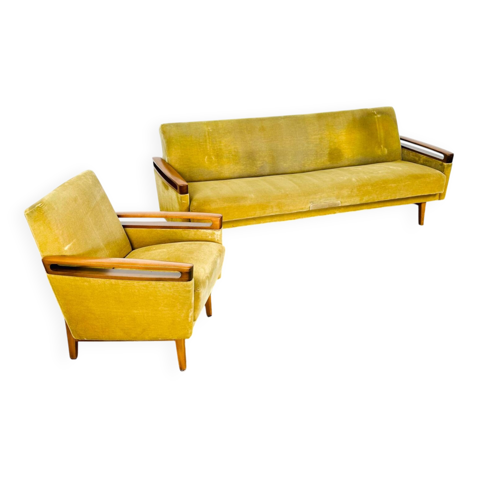 Complete Scandinavian living room, 1960