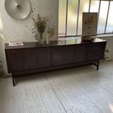 Walnut row Roche Bobois 240 cm