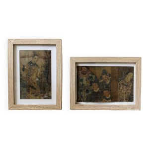 Peintures sur albâtre, Chine,