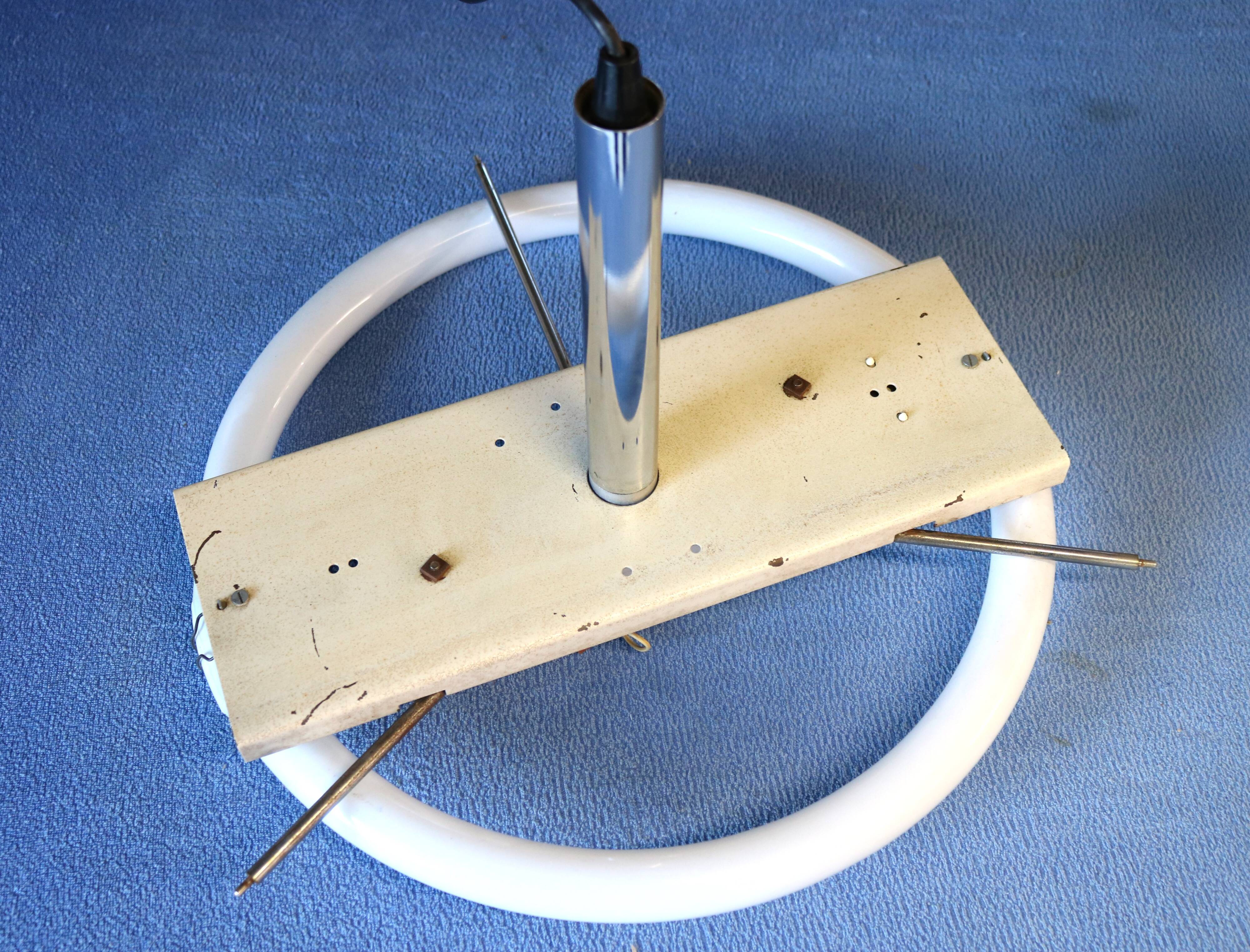 Space age plastic UFO ceiling lamp *** Massive *** Belgian design