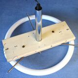 Space age plastic UFO ceiling lamp *** Massive *** Belgian design