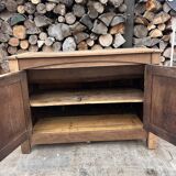 Renovated solid wood sideboard