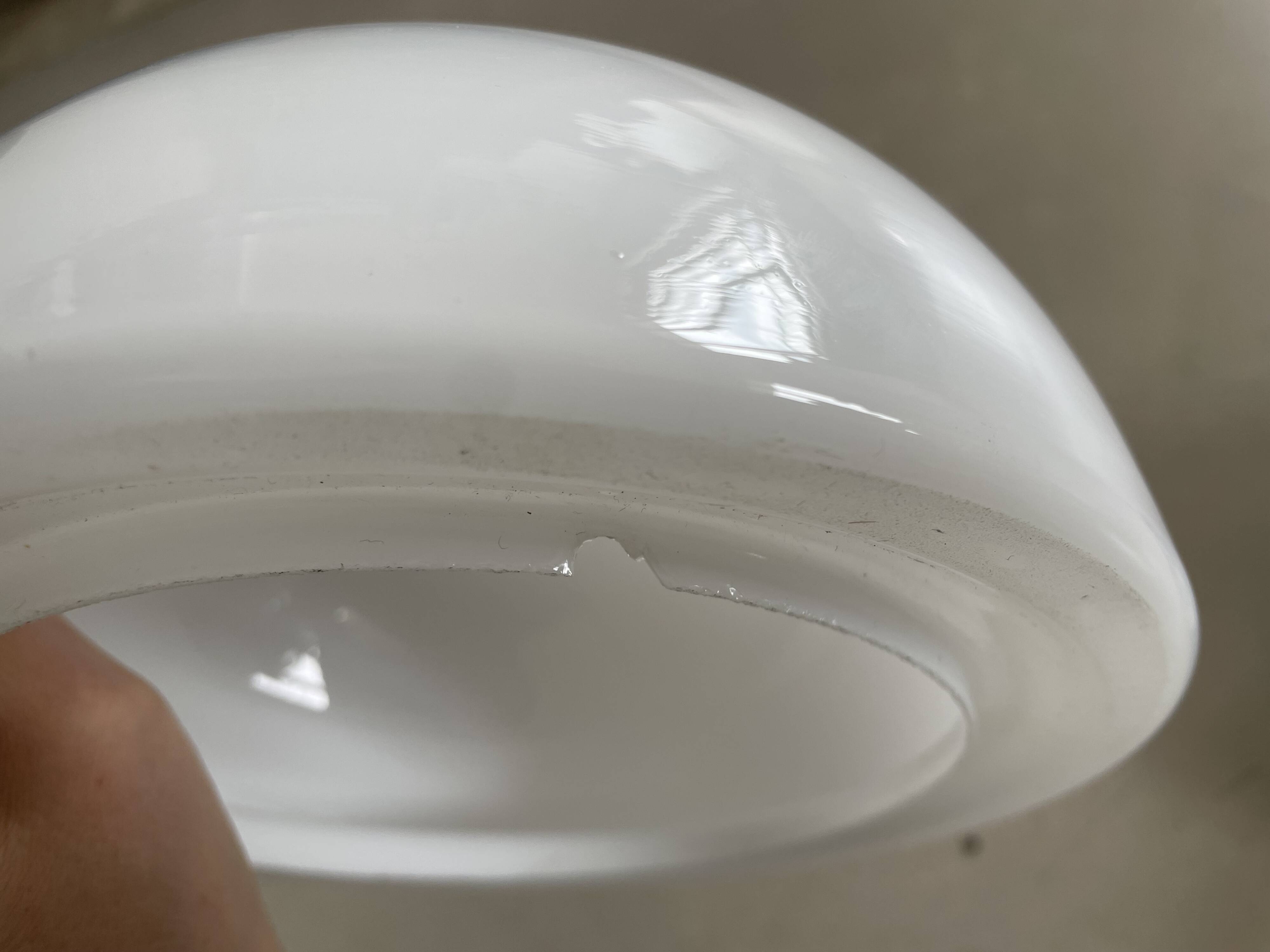 Ceiling light, Old opaline wall light