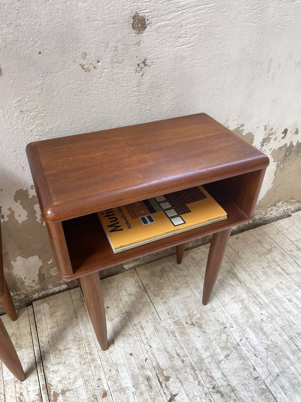 Paire de chevet scandinave en teck