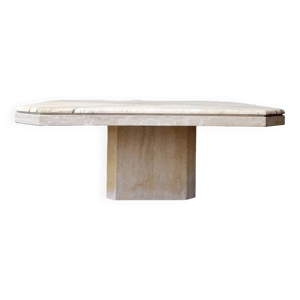 table basse travertin