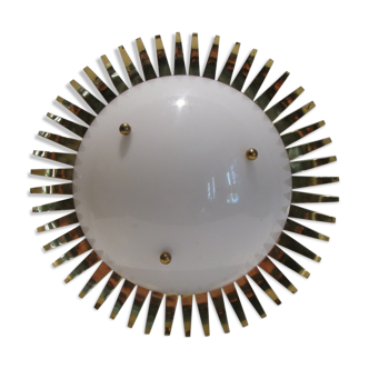 Ceiling light model sun Italy 1960