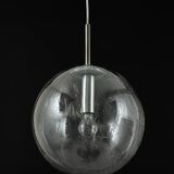 Large Murano ball pendant light by Doria, Germany, 1970s.