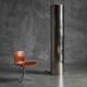 Monumental stainless-steel uplighters by Targetti, Italy, 1970s