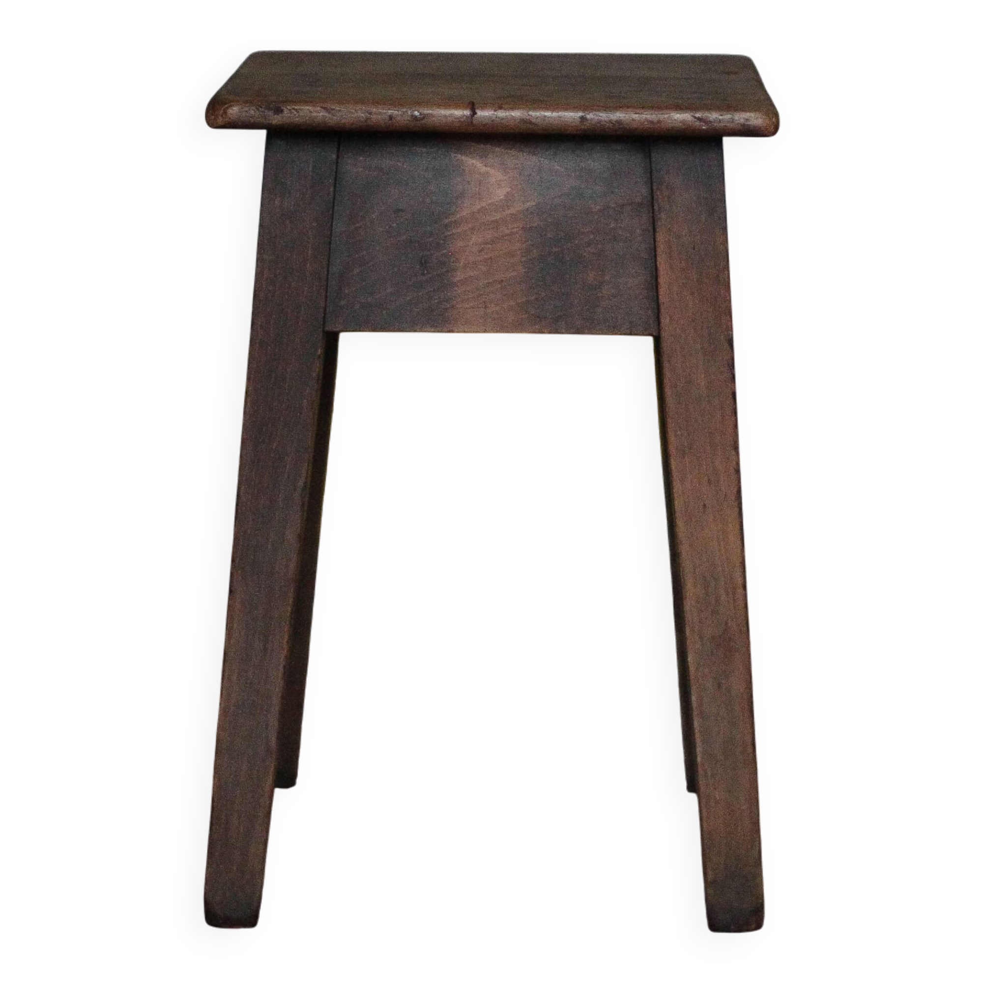Ancien tabouret bois, tabouret d'appoint, tabouret d'atelier, déco intérieur