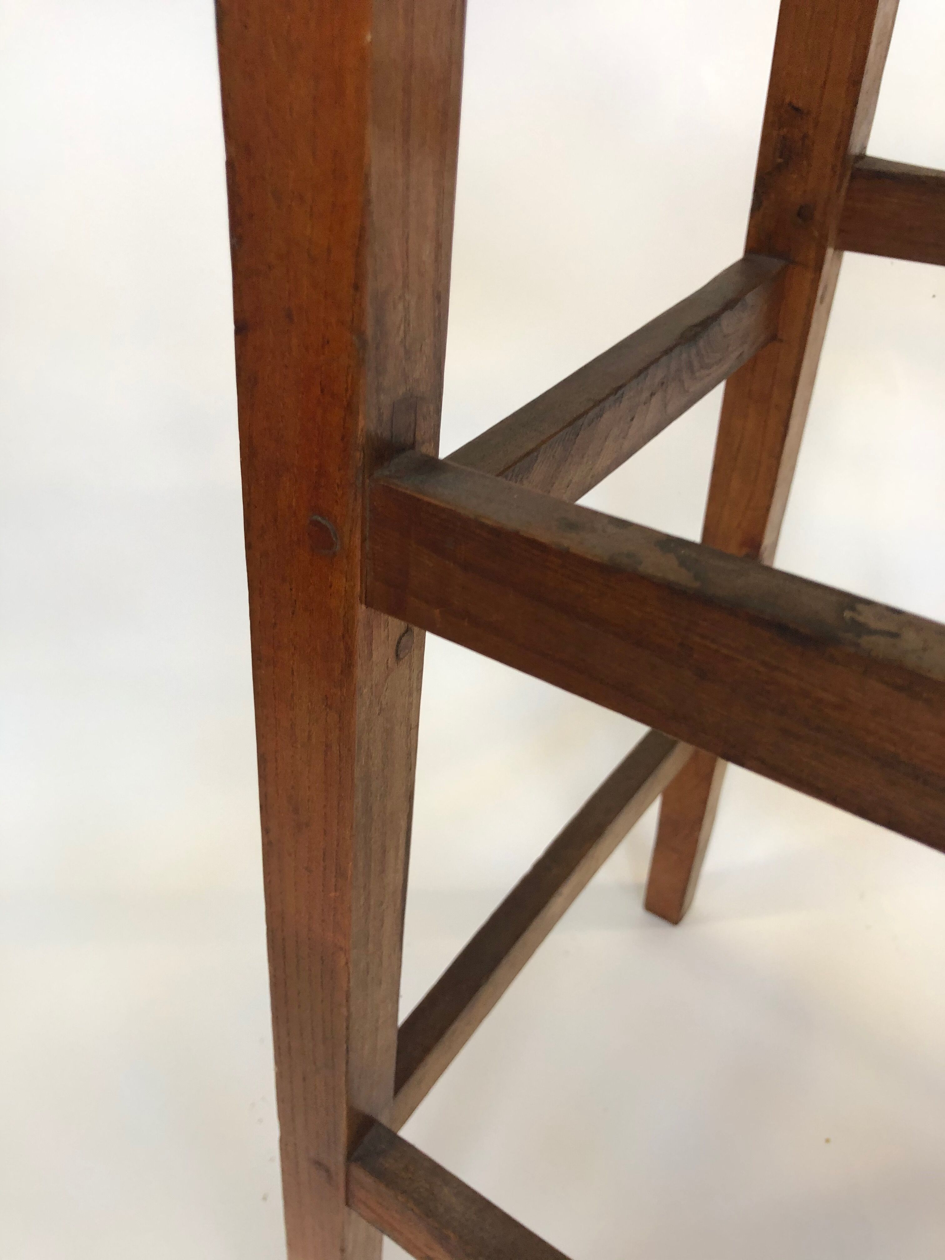 Minimalist wooden bar stool 40-50s