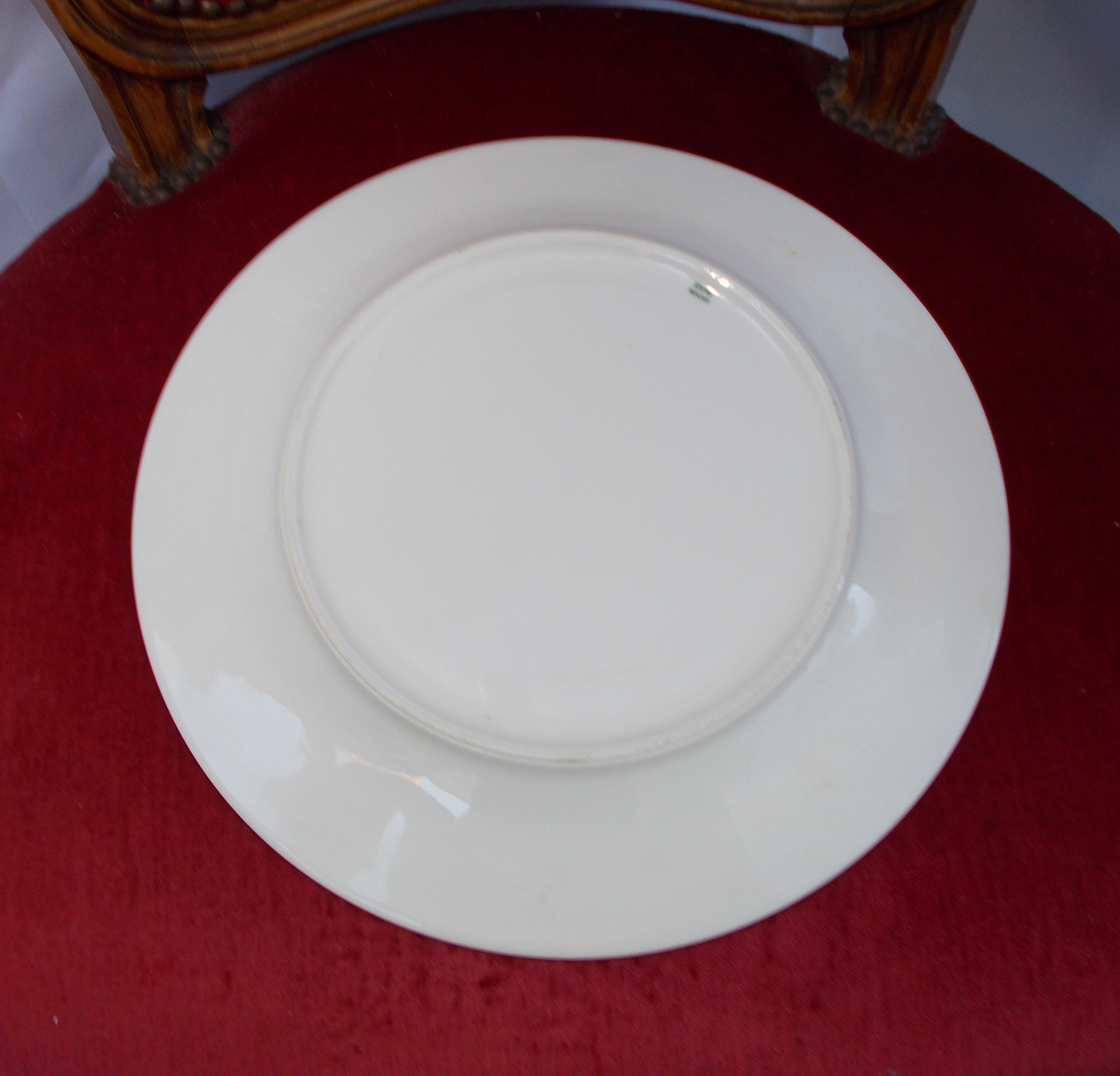 8 presentation plates or serving dishes Limoges porcelain