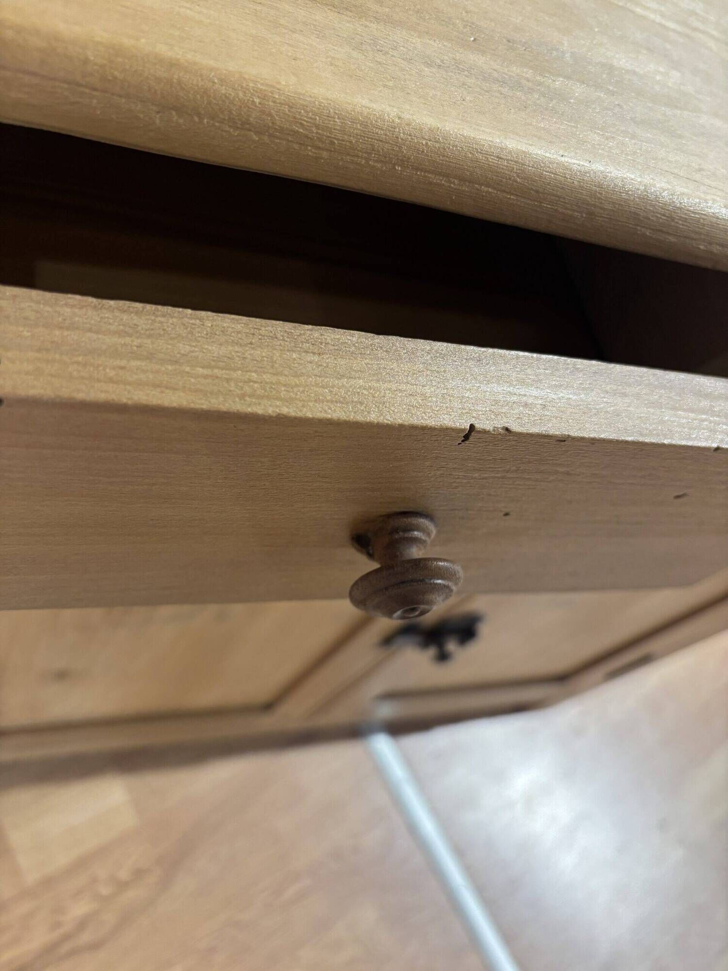 Natural wood Parisian buffet