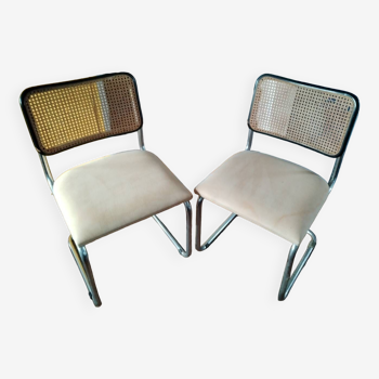 Lot de 2 chaises Cesca Marcel Breuer