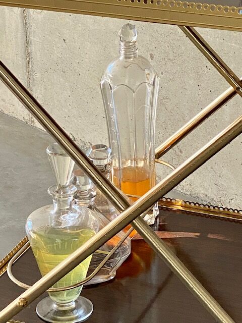 Vintage rolling table