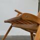 Mid-century German rattan rocking chair from Deutschen Werkstätten Hellerau, 1960s.