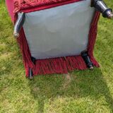 Fauteuil boudoir en velours