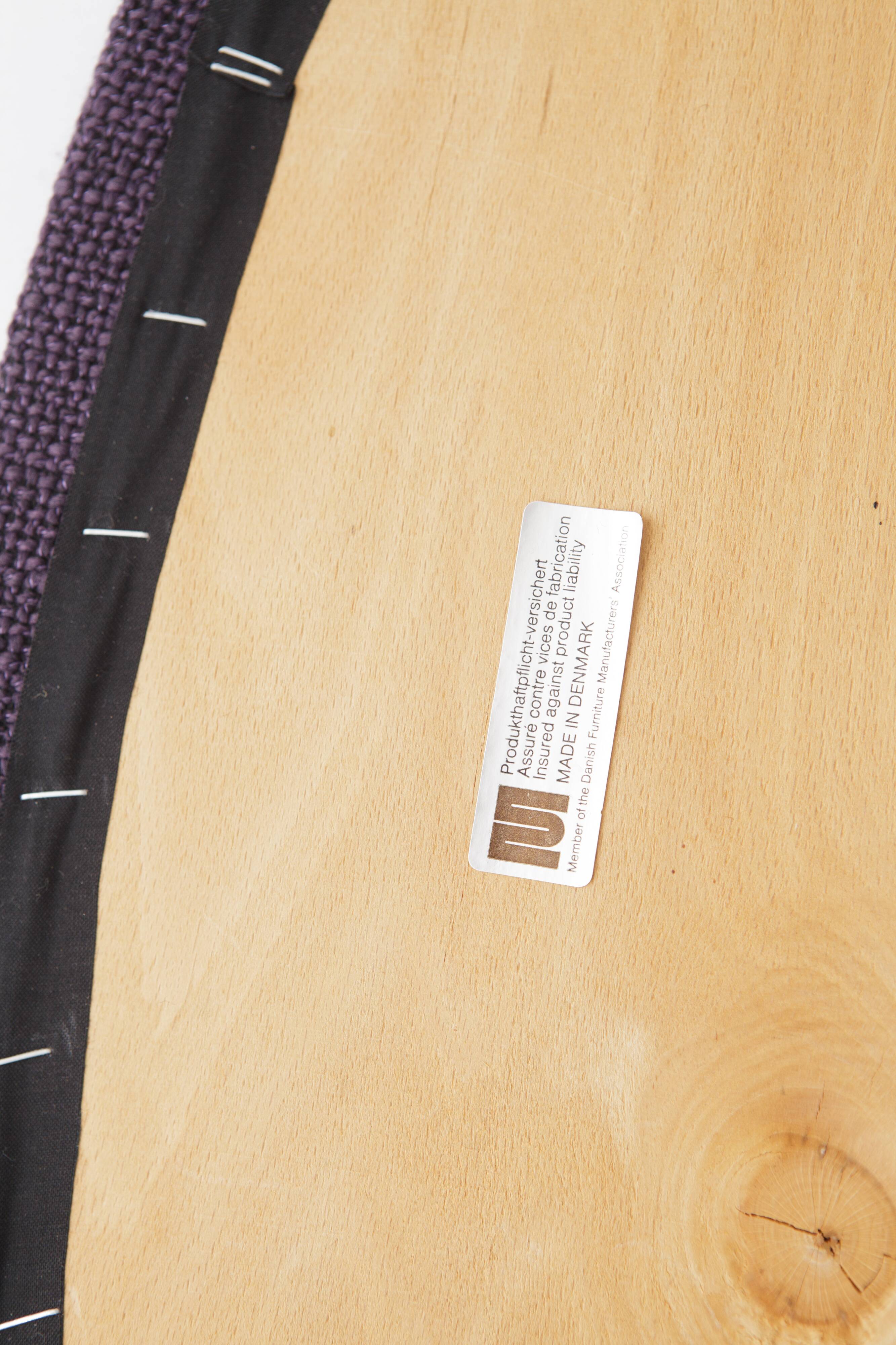 Set of 4 Teak Vintage Chairs, 1960s, by Uldum, Denmark